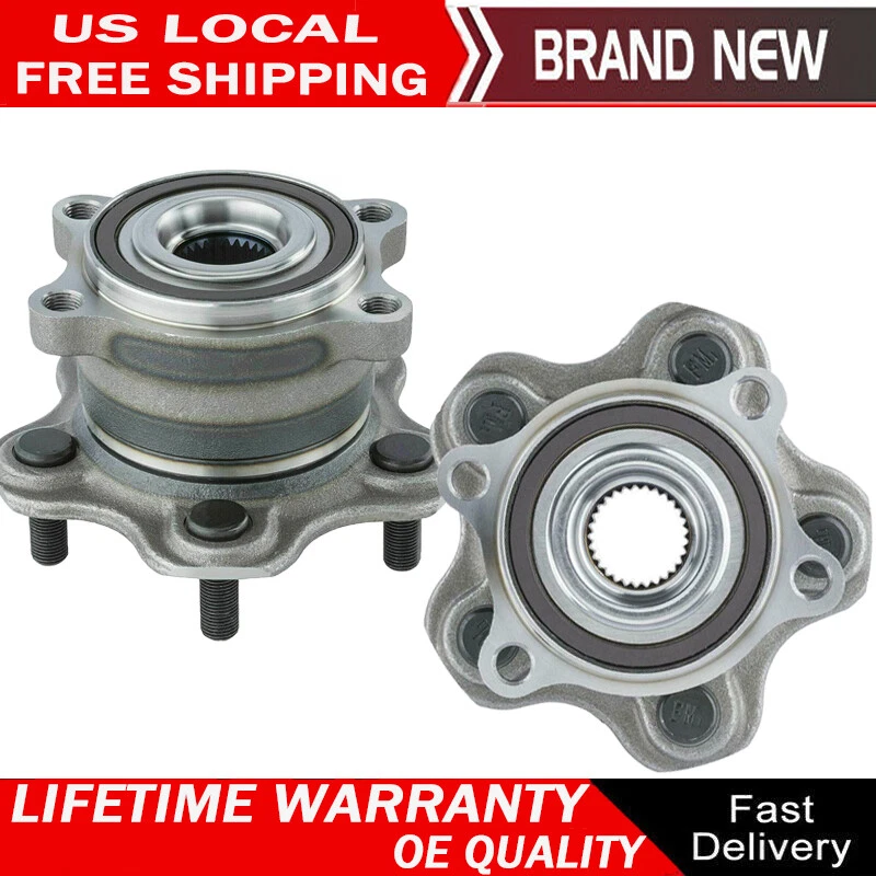 2 Rear Wheel Hub Bearing For 2013 2014-2019 Nissan Pathfinder Infiniti QX60 4WD - Image 1 of 4