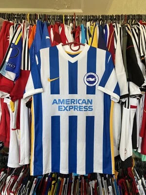 CAMISETA BRIGHTON HOVE ALBION 2021 2022 LOCAL NIKE BR0790-463 Talla M HOMBRE #30 Foto 1 de 4