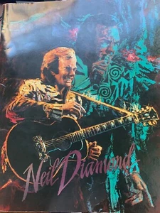 NEIL DIAMOND 1991 LOVESCAPE TOUR CONCERT PROGRAM SOUVENIR BOOK BOOKLET - Picture 1 of 4