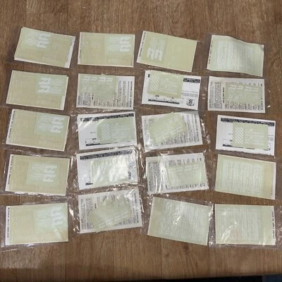 Lot Of 20 Ho Walthers Decals Great Northern Burlington New - Image 1 of 4