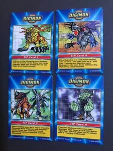 Digimon Digi-Battle Tip Card Complete Set | Taco Bell Promo | Bandai 2000 | NM - Bild 1 von 2