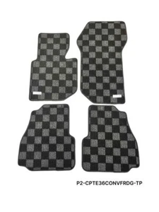 PHASE 2 RACE FLOOR MATS FOR BMW E36 1995-99 3 SERIES CONVERTIBLE FRONT REAR - Bild 1 von 1