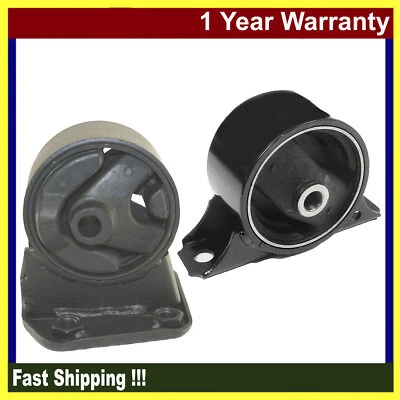 2PCS Engine Motor & Trans Mount For Mitsubishi Mirage 1.5L 6669 6612 1995-1996 - Image 1 of 4