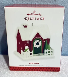 Hallmark Keepsake Ornament New Home 2013 NUEVO - Imagen 1 de 3