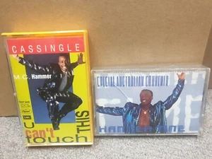 MC Hammer - U Cant Touch This & Hammer Time - Cassette Single Tapes. Australian - Picture 1 of 5