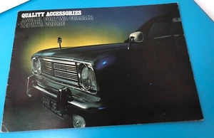 FORD ANGLIA CORSAIR ZEPHYR ZODIAC CORTINA QUALITY ACCESSORIES LEAFLET BROCHURE - Imagen 1 de 7