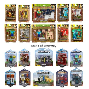 Figura de creador de cómics de Minecraft *ELIGE* Creeper Zombie Enderman gato cerdo Alex y más - Imagen 1 de 191