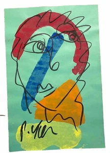 Peter Robert Keil Watercolor Painting  18+11.5’’ - Picture 1 of 1