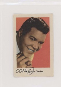 1964 Dutch Gum Numbered Set 2 (Sans Serif) Chubby Checker #48 f5h