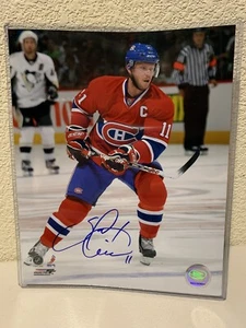 Saku Koivu Signed Montreal Canadiens 8x10 Photo HockeyInk 2 - Picture 1 of 4