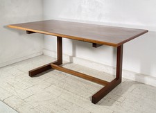 SCRIVANIA DESIGN ANNI 50/60 LEGNO TEAK VINTAGE DESK WOODEN SCRITTOIO MID-CENTURY
