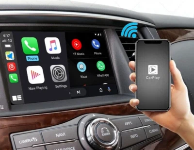 Für Nissan Apple Carplay  Wireless Android CarPlay Adapter USB BT DongleBox Neu - Bild 1 von 4