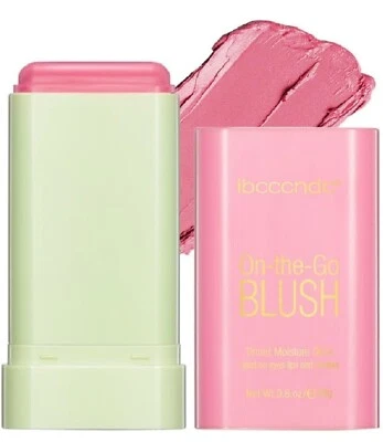 SHY PINK Cheek Cream Blush Stick Portable Cheek Blush Stick Ibcccndc NEW - Image 1 of 4