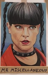 Original ACEO Sketch by Sarah Silva - NCIS - Abby Sciuto - Pauley Perrette #13 - Picture 1 of 2