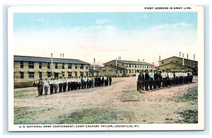 First Lessons in Army Life U.S. Army Camp Zachary Taylor Louisville KY D9 - Bild 1 von 2