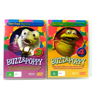 Buzz & Poppy 3 4 DVD PAL ALL Region Brand New and Sealed - Bild 1 von 10