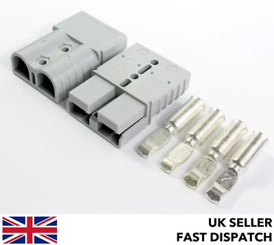 Anderson Compatible SB120 120amp Connectors Caravan/Campervan/Car/Battery 12/24v - Image 1 of 4