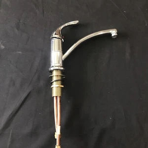 Kitchen Faucet Elkay Polished Chrome Single Hole with Lever Handle LK1500CR H7 - Picture 1 of 6