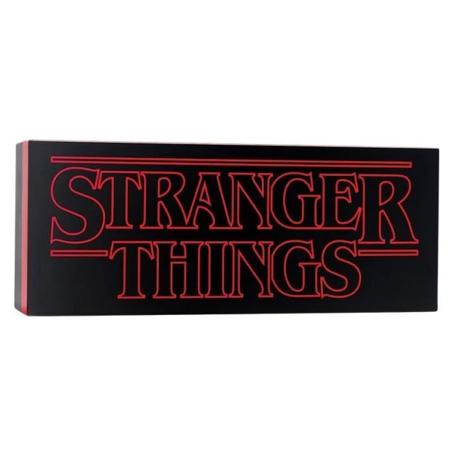 Paladone PP9826ST Stranger Things Logo Light - Black