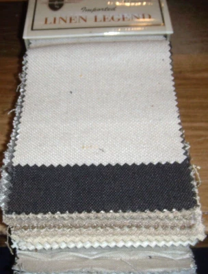 74 FABRIC TEXTURES SOLIDS FABRIC SAMPLE BOOK 21=9 X 5", & 53= 8X5 LINEN / COTTON - Image 1 of 2