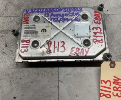 2013 DODGE AVENGER CHRYSLER 200 2.4L Engine Computer Electronic Control Module Foto 1 de 4