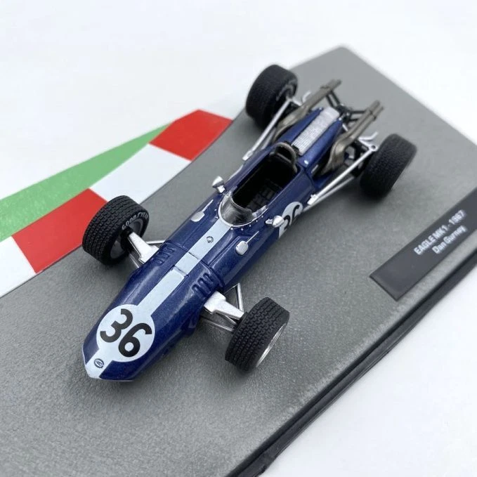 Modellino F1 Atlas Edicola 1/43 Eagle MK1 1967 #36 D. Gurney - Immagine 1 di 4