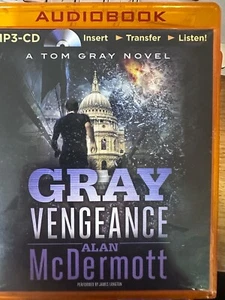 ALAN McDERMOTT - Gray Vengeance MP3 CD AUDIOBOOK AS NEW! - Imagen 1 de 2