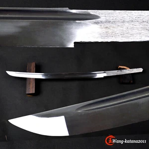 71CM Wakizashi Sharp Bare Naked Blade Carbon Steel for Japanese Samurai Swords - Picture 1 of 11