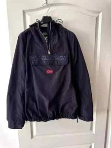 NAPAPIJRI Womens Anorak Jacket Purple Hooded size:L - Picture 1 of 7