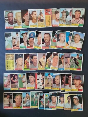 1961 Topps Baseball Cards- 50 Vintage Cards - Batting Leaders | Al Spangler - Image 1 of 4