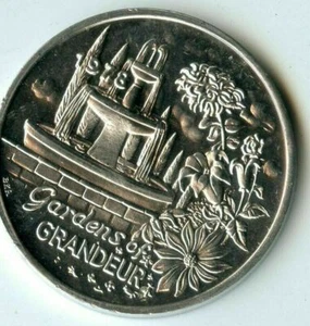 Mardi Gras Doubloon Krewe of Cleopatra 1978 aluminio - Imagen 1 de 2