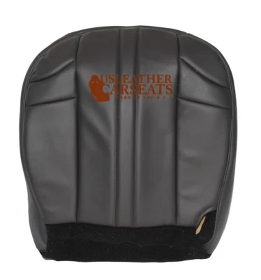 2003 Fits Jeep Grand Cherokee Driver Bottom OEM Vinyl Seat Cover Dark Gray - Image 1 of 4