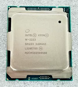 New Intel Xeon W-2223 3.60GHz Quad-Core 8.25MB LGA 2066 CPU P/N:SRGSX - Picture 1 of 2