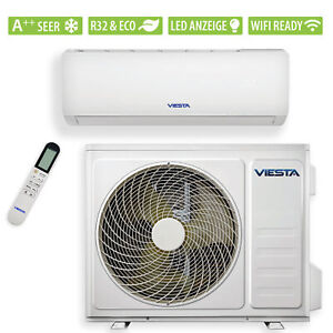 VIESTA 12SE Climatiseur split 3,4kW 12000BTU Conditionneur d'air split Wi-Fi A++