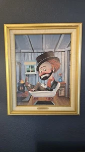 Red Skelton FREDDIE in the TUB 3171/5000 Autograph COA Large 21.5 x 18 - Picture 1 of 9