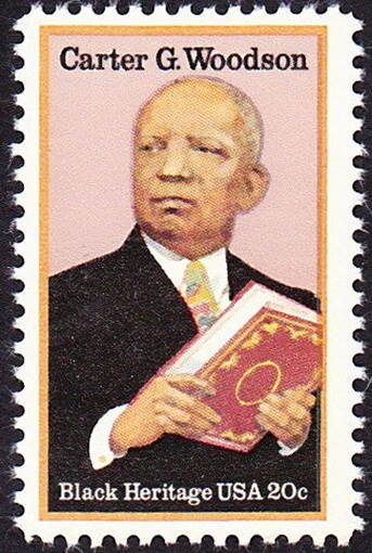 US Stamp Scott # 2073 Mint NH - 20 Cents Carter G. Woodson Black Heritage Series - Image 1 of 1