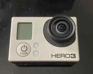 GoPro HERO3 Black Edition 4K - WORKS FINE SELLING FOR PARTS - RIDICULOUS BARGAIN - Picture 1 of 5