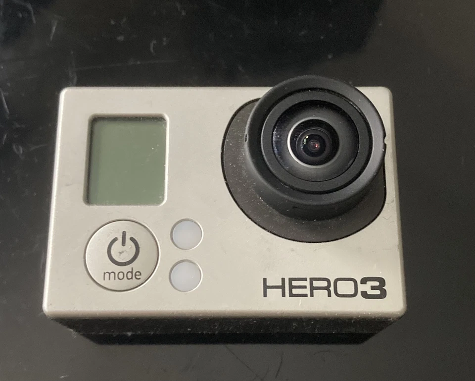 GoPro HERO3 Black Edition 4K - WORKS FINE SELLING FOR PARTS - RIDICULOUS BARGAIN - Image 1 of 4