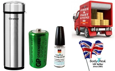 Batería de afeitadora Cleancut ES412 sensible circular rastrojos pelos gruesos lámina - Imagen 1 de 4