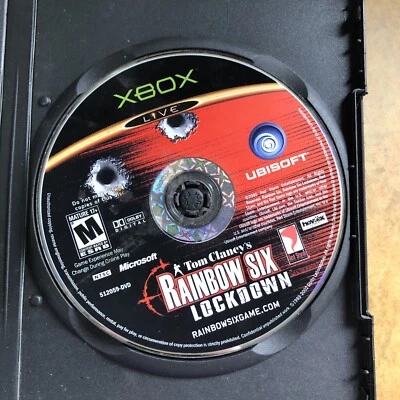 Tom Clancy's Rainbow Six: Lockdown (Microsoft Xbox, 2005) Disc Only - Image 1 of 2