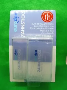 eurodont Zahnsticks - zum Reinigen von Zahnzwischenräumen, á 210 Stück - Bild 1 von 5