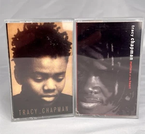 Tracy Chapman Cassette Tape Lot – Self-Titled + Matters of the Heart – Tested - Imagen 1 de 3