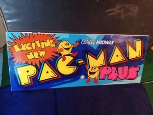 Carpa de videojuego arcade Pac-Man Plus 1982 de Bally Midway - Imagen 1 de 7