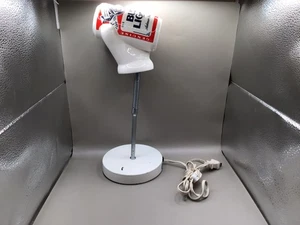 Vintage Knospenlicht Porzellan Bierdose in der Hand flexibel Schreibtisch oder Tischlampe - Bild 1 von 7