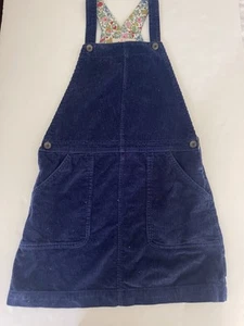 Mini Boden Girls Corduroy Dress Jumper Size 10/11 Navy - Picture 1 of 4