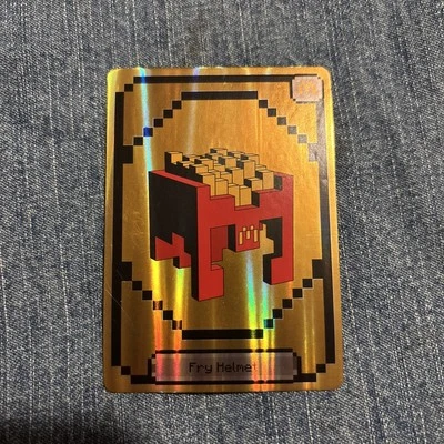 McDonald’s Minecraft Happy Meal FRY HELMET Toy (CODE ONLY) FAST DELIVERY - Image 1 of 2