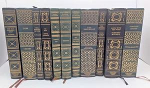 Lot 11 International Collectors Library VTG Antique Books Staging Home Decor - Imagen 1 de 7