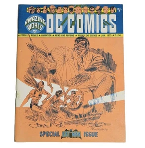 AMAZING WORLD OF DC COMICS #4 Mar 1975 Magazine VF+ 8.5 SPECIAL BATMAN ISSUE (b) - Picture 1 of 9
