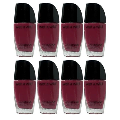 Лак для ногтей Wet n Wild Shine цвет 487E Grape Minds Think Alike упаковка 8 шт. 0,41 унции - Изображение 1 из 4