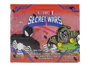 MARVEL ALLEGIANCE SECRET WARS TRADING CARDS HOBBY BOX (UPPER DECK 2024) - Bild 1 von 9